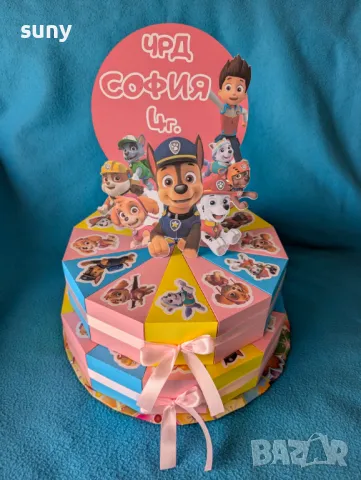 Картонена торта Стич, снимка 18 - Други - 49413965