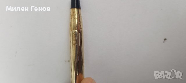 Златна химикалка Кросс Cross, снимка 1 - Антикварни и старинни предмети - 43411855