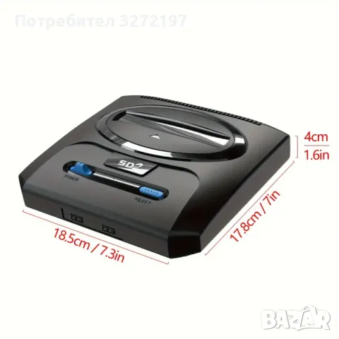 2024 Игрова конзола 2.4G 4K HD видео карта с памет Разширяема 3000+ класически ретро игри, снимка 4 - Други игри и конзоли - 48260099
