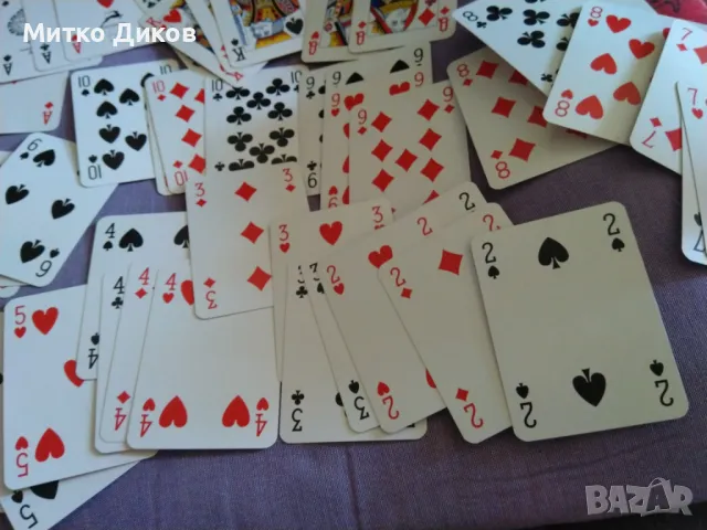 Модиано италиански маркови карти за игра 52+2 пластик, снимка 3 - Карти за игра - 47656305