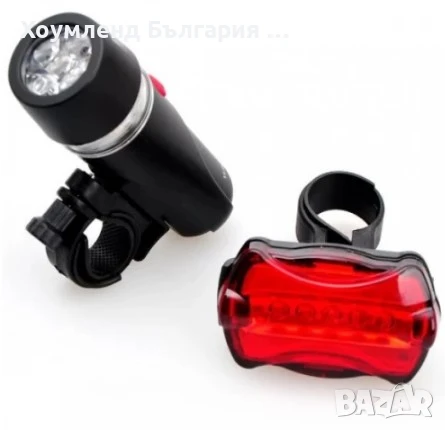 Фар и Стоп за колело - LED  комплект за велосипед, снимка 2 - Аксесоари за велосипеди - 50496237