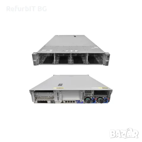 HP DL380 G9 Gen9 сървър E5-2673 v3, 0GB RAM, релси, опция caddy