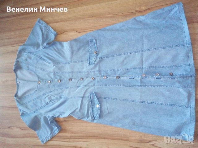 Дамска дънкова рокля, снимка 1