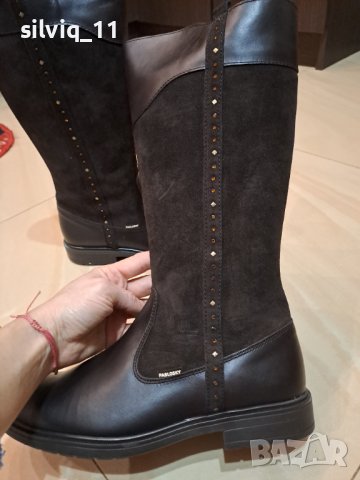 Нови ботуши  естествена  кожа, снимка 2 - Дамски ботуши - 43446016