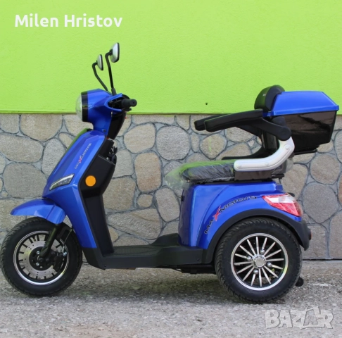 Електрическа Триколка FM-1 1500W, снимка 3 - Мотоциклети и мототехника - 51550543