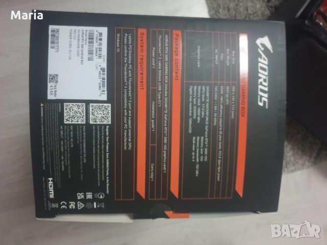 Външна видеокарта Gigabyte AORUS RTX 3080 Ti GAMING BOX, снимка 10 - Видеокарти - 35050204
