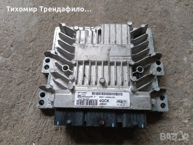 ECU sid206 компютър FORD 5WS40402K-T 6G91-12A650-EK 4GCK , форд галакси 2.0 тди