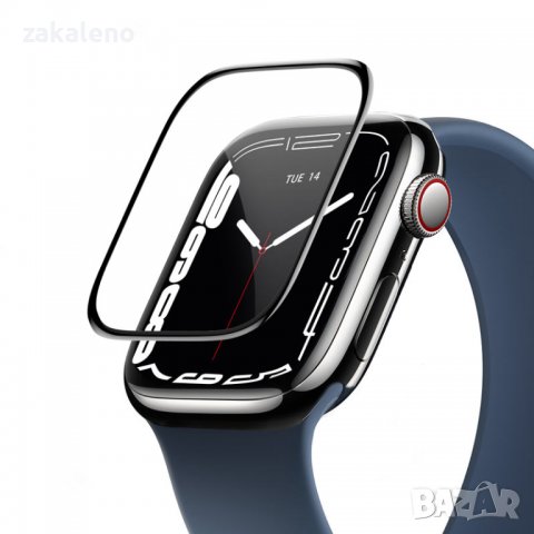 Протектор за Apple iWatch 1/2/3/4/5/6/7/SE 38/40/41/42/44/45, снимка 4 - Смарт гривни - 37950579