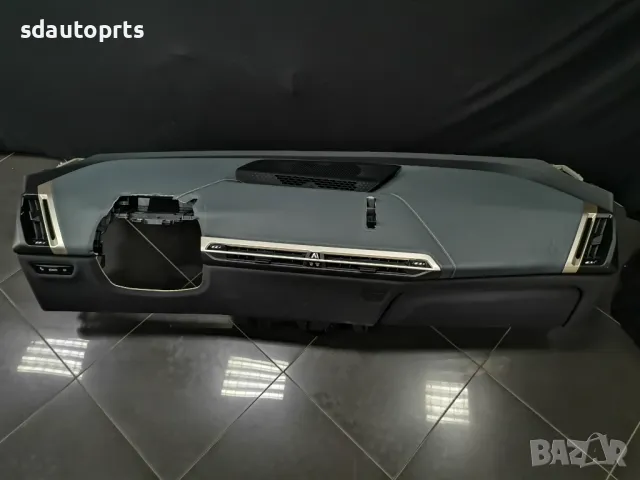 НОВО Сиво Арматурно Табло BMW IX I20 Кожа БМВ ИХ И20