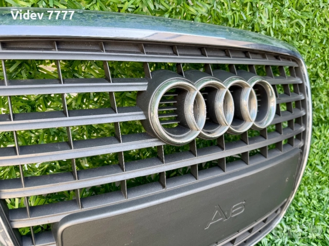 Решетка Audi A6 4F C6 Facelift S-line Оригинална Ауди А6 4Ф Ц6 Фейслифт С-лайн, снимка 6 - Аксесоари и консумативи - 51942488