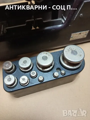 Комплект Соц Стар Търговски Кантара Везна., снимка 3 - Антикварни и старинни предмети - 50038309