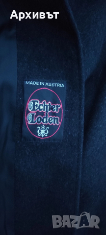 Качествено Мъжко Палто Echter Loden, снимка 2 - Палта - 52652846