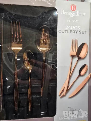 прибори за хранене  24 броя, снимка 5 - Прибори за хранене, готвене и сервиране - 49433869