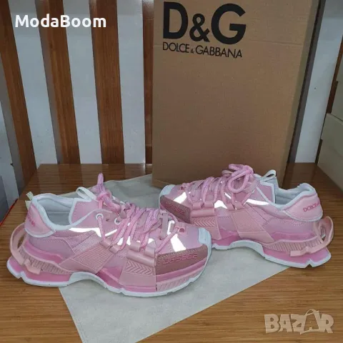 Dolce & Gabbana розови дамски маратонки 