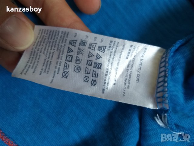 Tommy hilfiger Essential Jaspe - страхотна мъжка тениска КАТО НОВА , снимка 5 - Тениски - 37636518