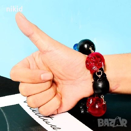 3D малък череп скелет глава силиконов молд форма фондан гипс шоколад смола бижута, снимка 5 - Форми - 36895781