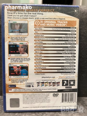 PS2 игра НОВА запечатана: SingStar Legends , снимка 2 - Игри за PlayStation - 44133059