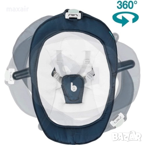 Babymoov Бебешки шезлонг Swoon Air*Гаранция 2 години*Безплатна доставка, снимка 2 - Детски шезлонги - 51783462