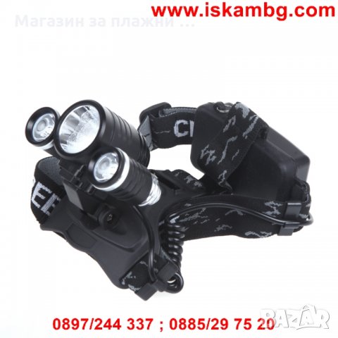 Акумулаторен челник, фенер за колело LL-6633 CREE XM-L T6 и XP-E Q5, снимка 9 - Други стоки за дома - 28469934