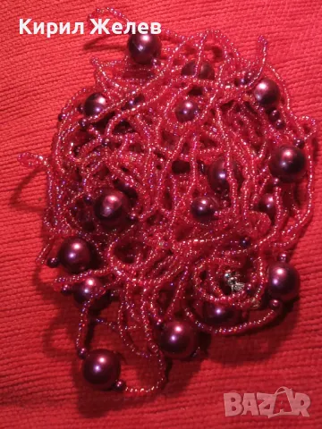 ЕФЕКТНА МЪНИСТЕНА ВИНТИДЖ АРТ СТИЛ ОГЪРЛИЦА НАКИТ УКРАШЕНИЕ 15371, снимка 8 - Колиета, медальони, синджири - 47219259