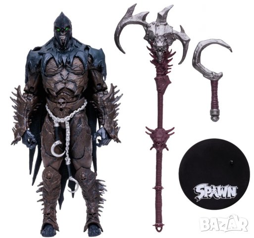 Екшън фигура McFarlane Comics: Spawn - Raven Spawn (Small Hook), 18 cm, снимка 5 - Колекции - 38895702