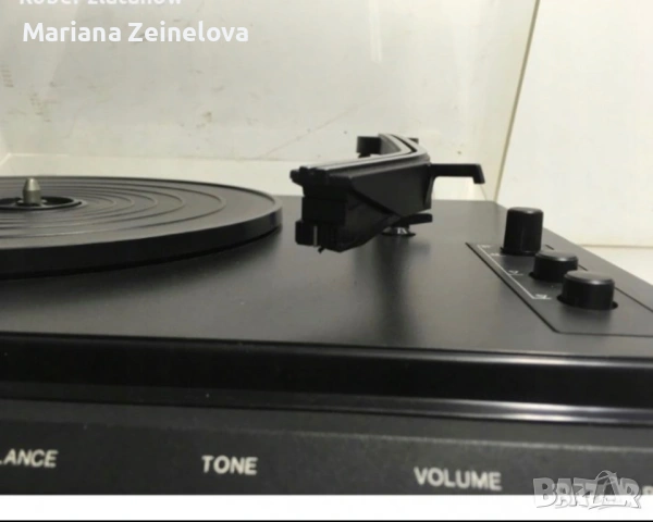 Грамофон със вграден усилвател, снимка 6 - Грамофони - 53453589