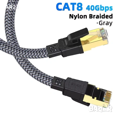 5 метра CAT 8 Ethernet кабел RJ45 – CAT8
