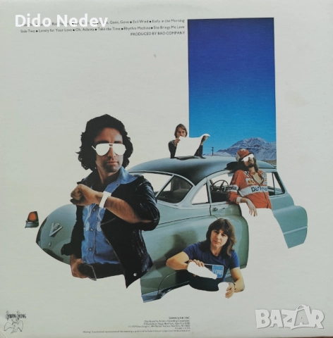 Грамофонна Плоча (Bad Company - Desolation Angels), снимка 2 - Грамофонни плочи - 52044101