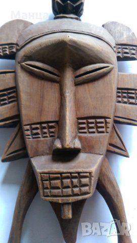  Две Африкански маски Сенуфо, снимка 3 - Антикварни и старинни предмети - 28375013