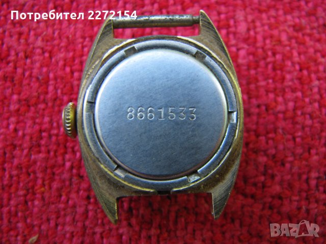 Мъжки часовник Заря с позлата, снимка 2 - Антикварни и старинни предмети - 32868450