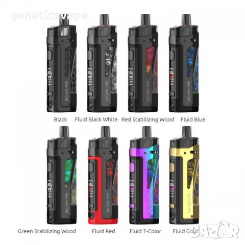 Smok Skar-P5 Pod Kit 80W под система, vape нов вейп, снимка 7 - Вейп без пълнители - 33314648