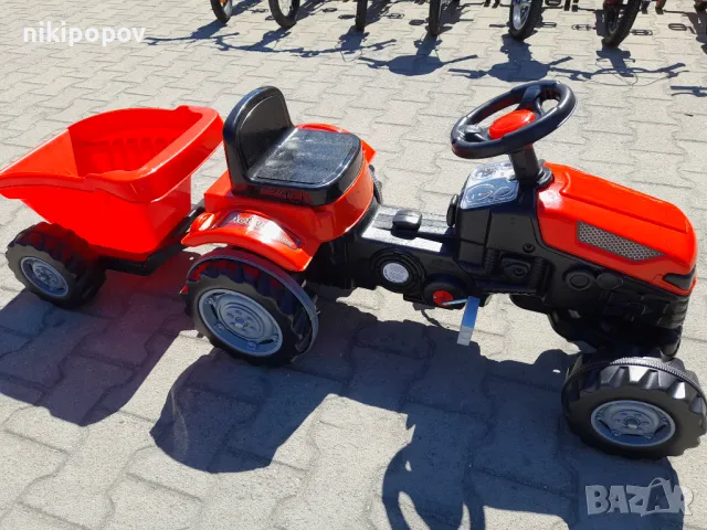 PILSAN Трактор Active с ремарке 07316 червен, снимка 6 - Други - 49406110