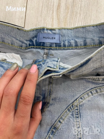 Дамски дънки MUGLER, снимка 3 - Дънки - 52333852