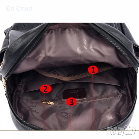 💕Дамска раница , снимка 7 - Раници - 53562924