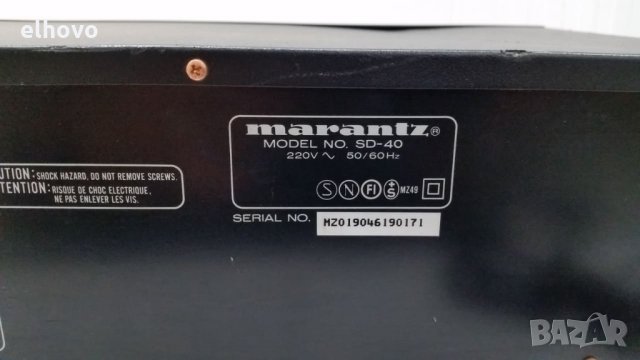 Дек Marantz SD-40, снимка 4 - Декове - 26441522