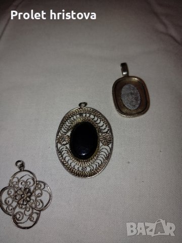 Още малко накити сребро и пръстени, снимка 6 - Колиета, медальони, синджири - 43056787