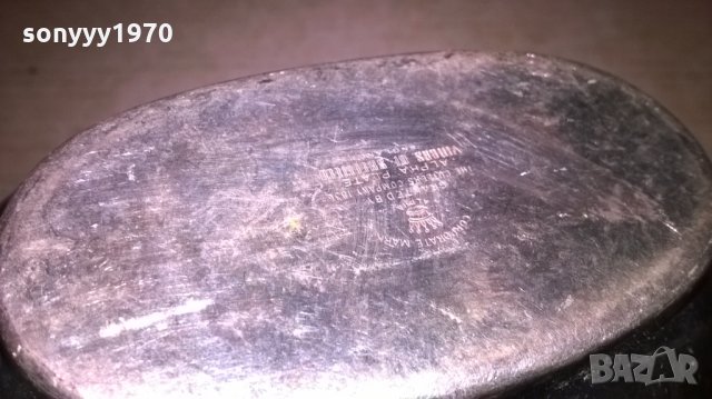 ALPHA PLATE-1836-MADE IN ENGLAND-15Х10Х8СМ, снимка 7 - Колекции - 27308845