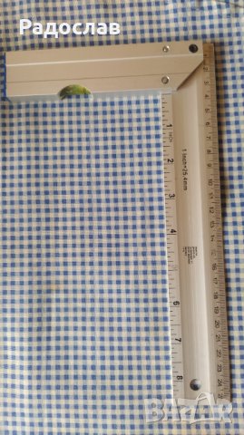 германски прав ъгъл с нивелир , снимка 2 - Измервателни инструменти - 43114048