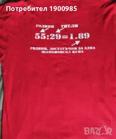 Тениска ЦСКА от 2003 г за 29 титла , снимка 2 - Футбол - 49523587