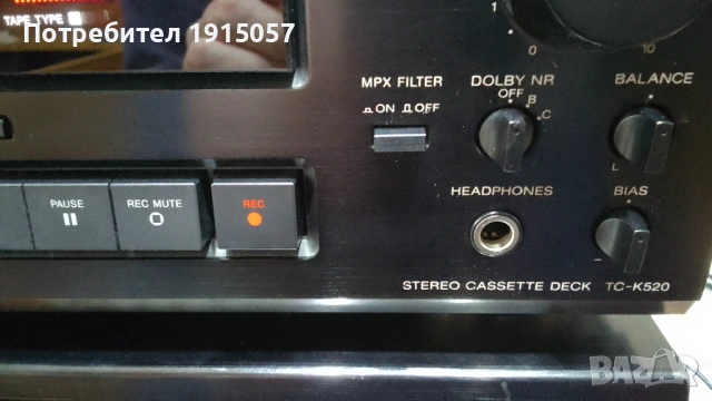 SONY TC-K520, СОНИ, Дек, Deck, снимка 3 - Декове - 53367928