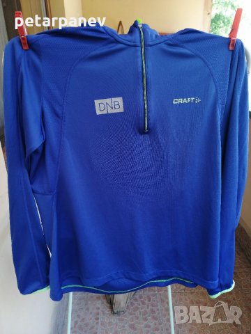 Мъжка блуза с дълъг ръкав Craft - L резмер, снимка 2 - Спортни дрехи, екипи - 33338703