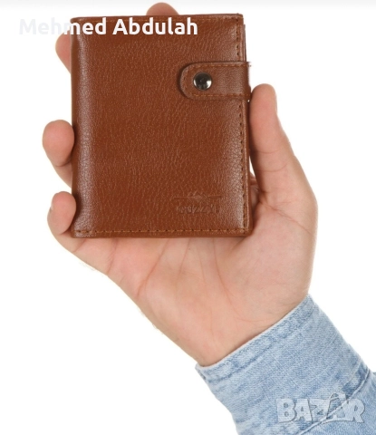 Мъжки портфейл с картодържател, снимка 4 - Портфейли, портмонета - 52844530