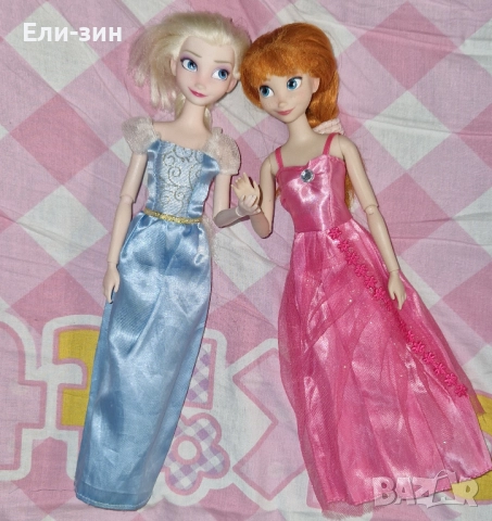 комплект кукли Ана и Елза от замръзналото кралство Frozen