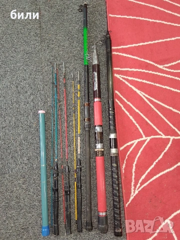 Въдици ,макари,примамки и такъми. въдици за подледен риболов с автограф от украинският отбор, снимка 5 - Въдици - 36240124