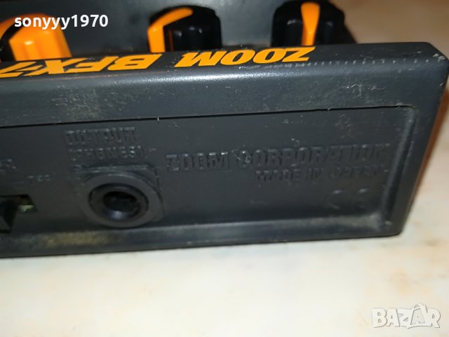 ZOOM BFX-708 BASS EFFECT PROCESSOR-FRANCE L0211220840, снимка 16 - Ресийвъри, усилватели, смесителни пултове - 38530559