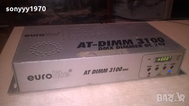 EUROLITE AT-DIMM 3100 DMX DIMMER DC 24V-ВНОС ШВЕИЦАРИЯ, снимка 10 - Други - 27428602