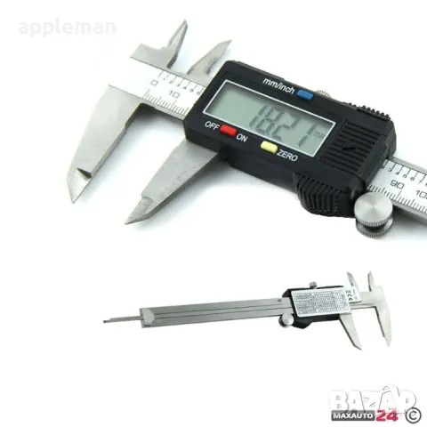 Професионален Стоманен дигитален Шублер  232 - 150мм