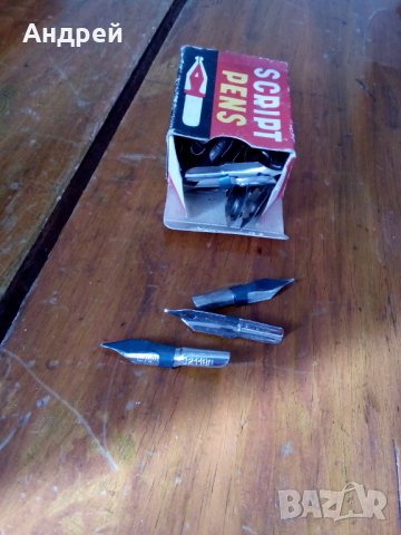 Старо перо,пера за писалка Delfin, снимка 4 - Други ценни предмети - 28249493