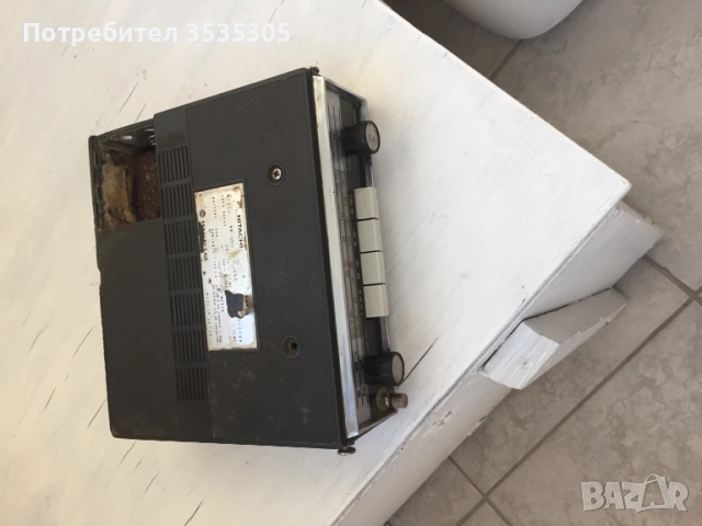 Радио HITACHI , снимка 2 - Радиокасетофони, транзистори - 51669857