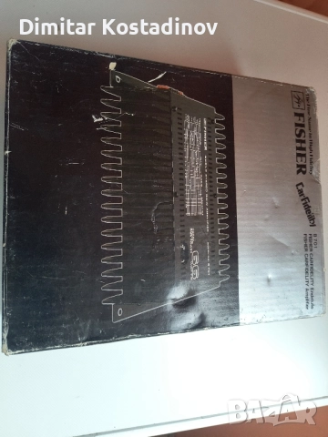 fisher b701 усилвател car audio 